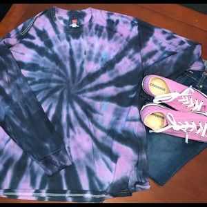 New Tye Dye Ling Sleeve XLarge Handmade